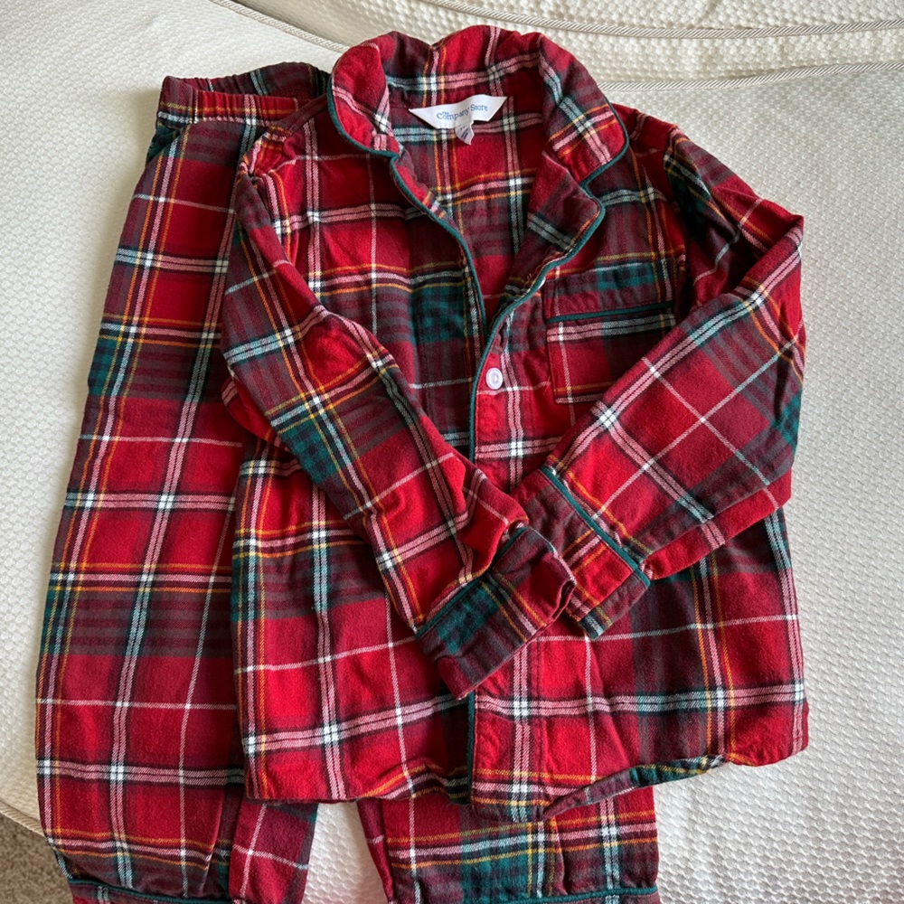 3T Flannel Christmas PJ’s | Company Store brand